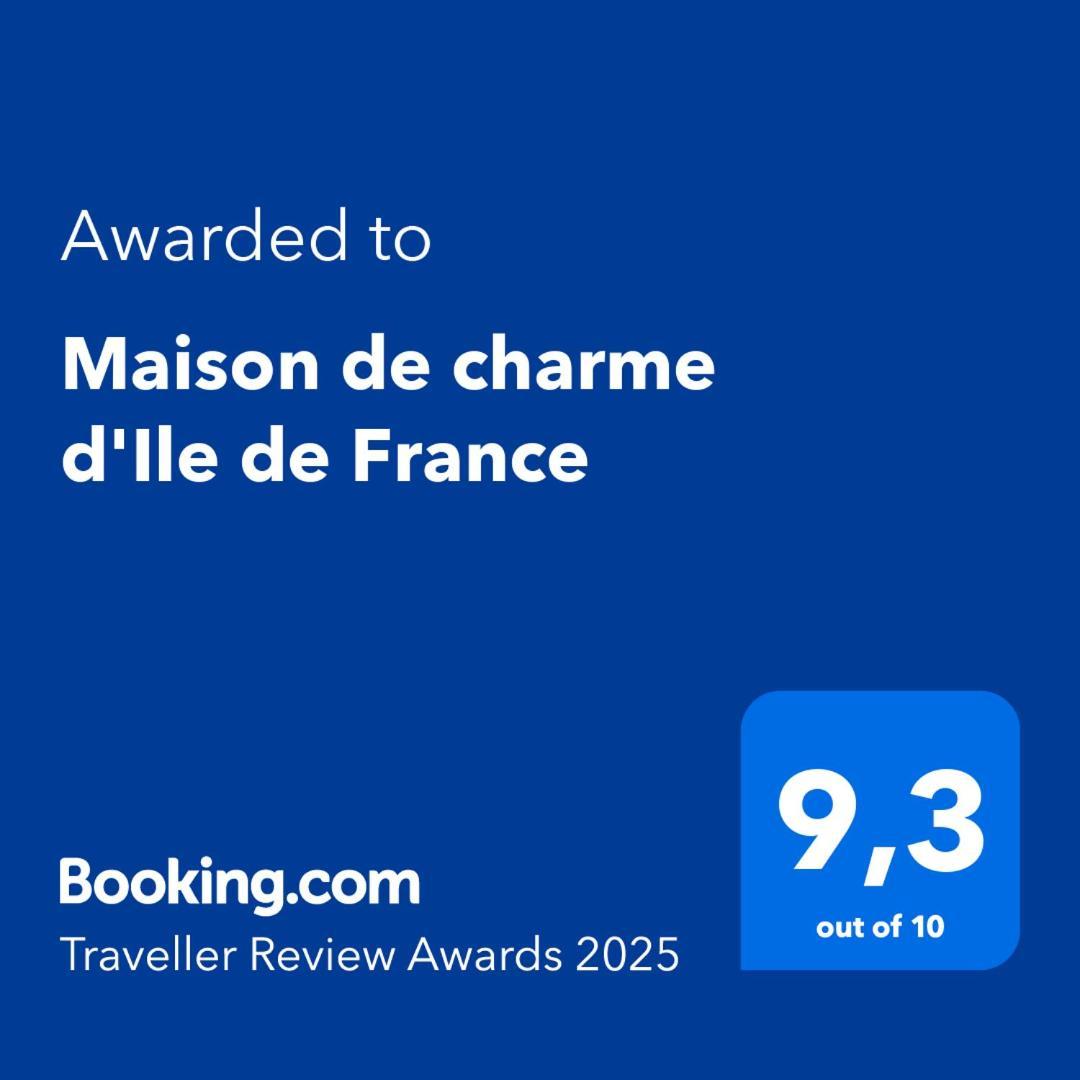 Maison De Charme D'Ile De France Шомонтель Экстерьер фото